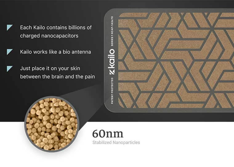 Kailo pain relief patch