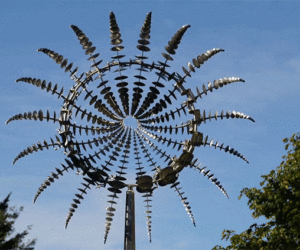 Sherem Magical Metal Windmill